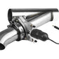 Proflow PFEEEC300 Single Exhaust Cutouts Electric Aluminium Bolt On 3.0 " Diameter Stainless Steel Tubing Kit