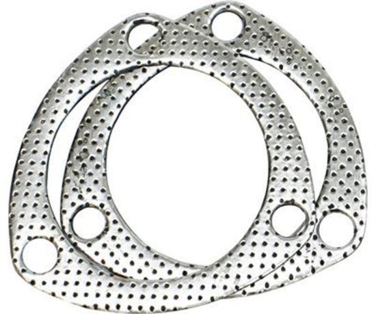 Proflow PFEEGC30 Collector Gaskets Graphite 3-Hole 3.00 " Inside Diameter Pair
