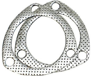 Proflow PFEEGC30 Collector Gaskets Graphite 3-Hole 3.00 " Inside Diameter Pair