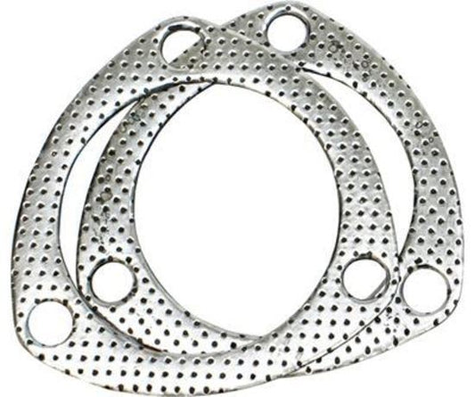 Proflow PFEEGC30 Collector Gaskets Graphite 3-Hole 3.00 " Inside Diameter Pair