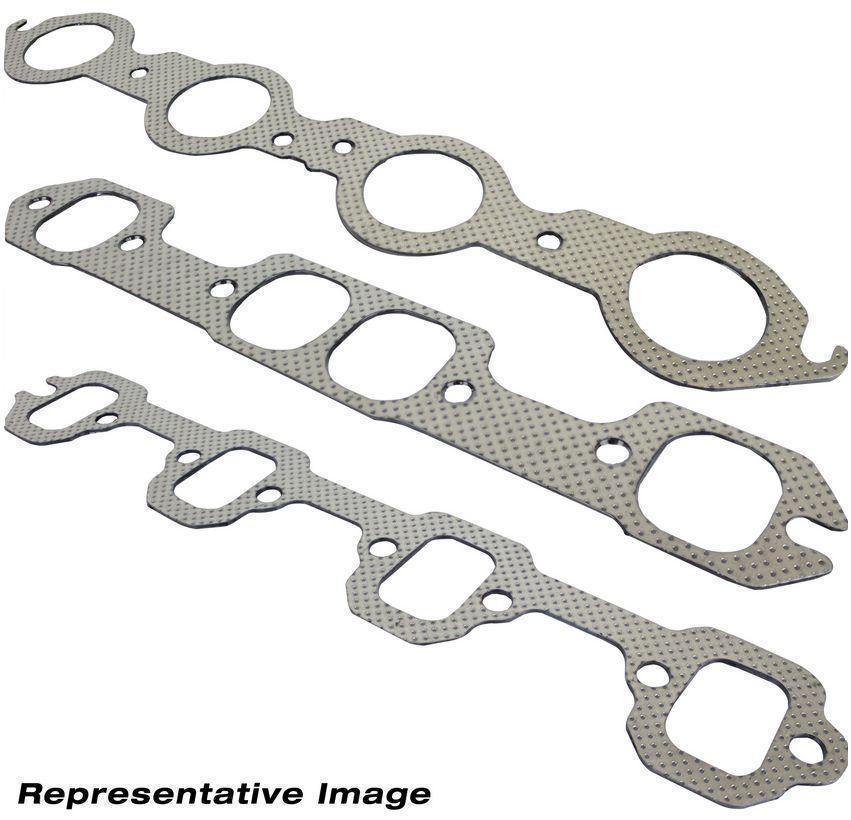 Proflow PFEEGCBBR Exhaust Gaskets Header Fibre Laminated Large Port For Chevrolet Big Block Pair