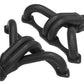 Proflow PFEEH5560BK Exhaust Black Ceramic Block Huggers For Chevrolet Small Block