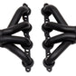 Proflow PFEEH7000BK Exhaust Black Ceramic Block Huggers For Chevrolet For Holden LS1 LS2 Centre Outlet
