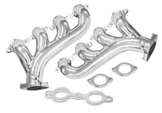 Proflow PFEEH8501SC Exhaust Manifolds High Silicon Ductile Iron Ceramic Coating Casting Chev For Holden LS Series Engines Pair