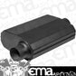 Proflow PFEEM21501 Muffler Black Flow Chamber 2-1/4" Side Inlet to 2-1/4" Centre Outlet