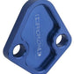Proflow PFEFB-101BL Fuel Pump Block-Off Plate Aluminium Blue Anodised BB Chev For Ford Windsor Each