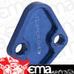 Proflow PFEFB-101BL Fuel Pump Block-Off Plate Aluminium Blue Anodised BB Chev For Ford Windsor Each