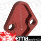 Proflow PFEFB-101R Fuel Pump Block-Off Plate Aluminium Red Anodised BB Chev For Ford Windsor Each