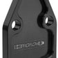 Proflow PFEFB-102BK Fuel Pump Block-Off Plate Aluminium Black Anodised SB For Chevrolet Each