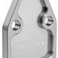 Proflow PFEFB-102S Fuel Pump Block-Off Plate Aluminium Silver Anodised SB For Chevrolet For Chrysler Each