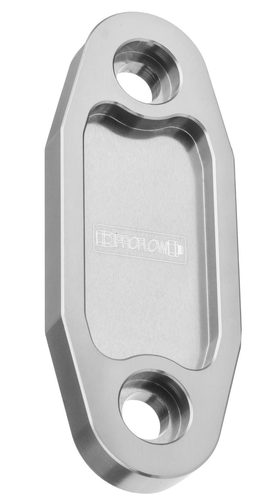 Ford Cleveland 302-351ci V8 Fuel Pump Block-Off Plate Aluminium Silver Anodised For 302-351C Each Proflow PFEFB-104S