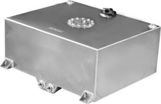 Proflow PFEFC020 Fuel Cell Tank 20g 78L Aluminium Natural 620 x 510 x 260mm With Sender Two -10 AN Female Outlets Each