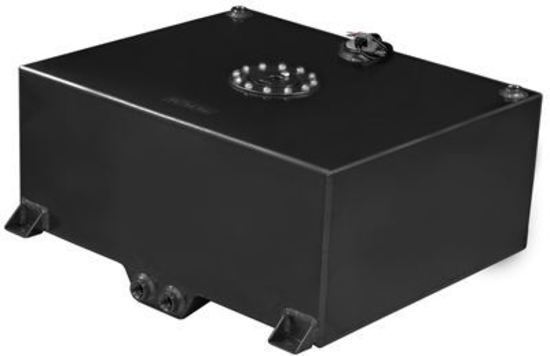 Proflow PFEFC020BK Fuel Cell Tank 20g 78L Aluminium Black 620 x 510 x 260mm With Sender Two -10 AN Female Outlets Each