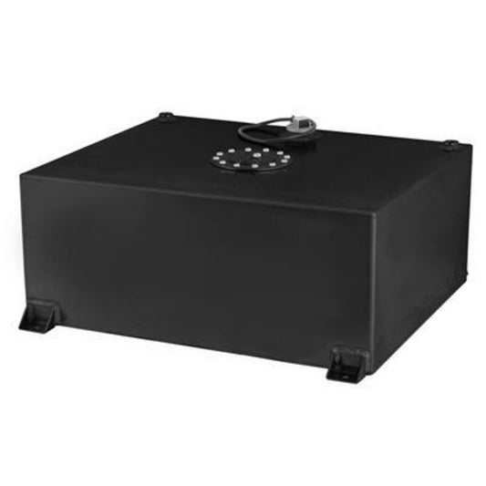 Proflow PFEFC115FBBK Fuel Cell Tank 15g 57L Aluminium Flat Bottom Black 510 x 4600 x 260mm With Sender Two -10 AN Female Outlets Each