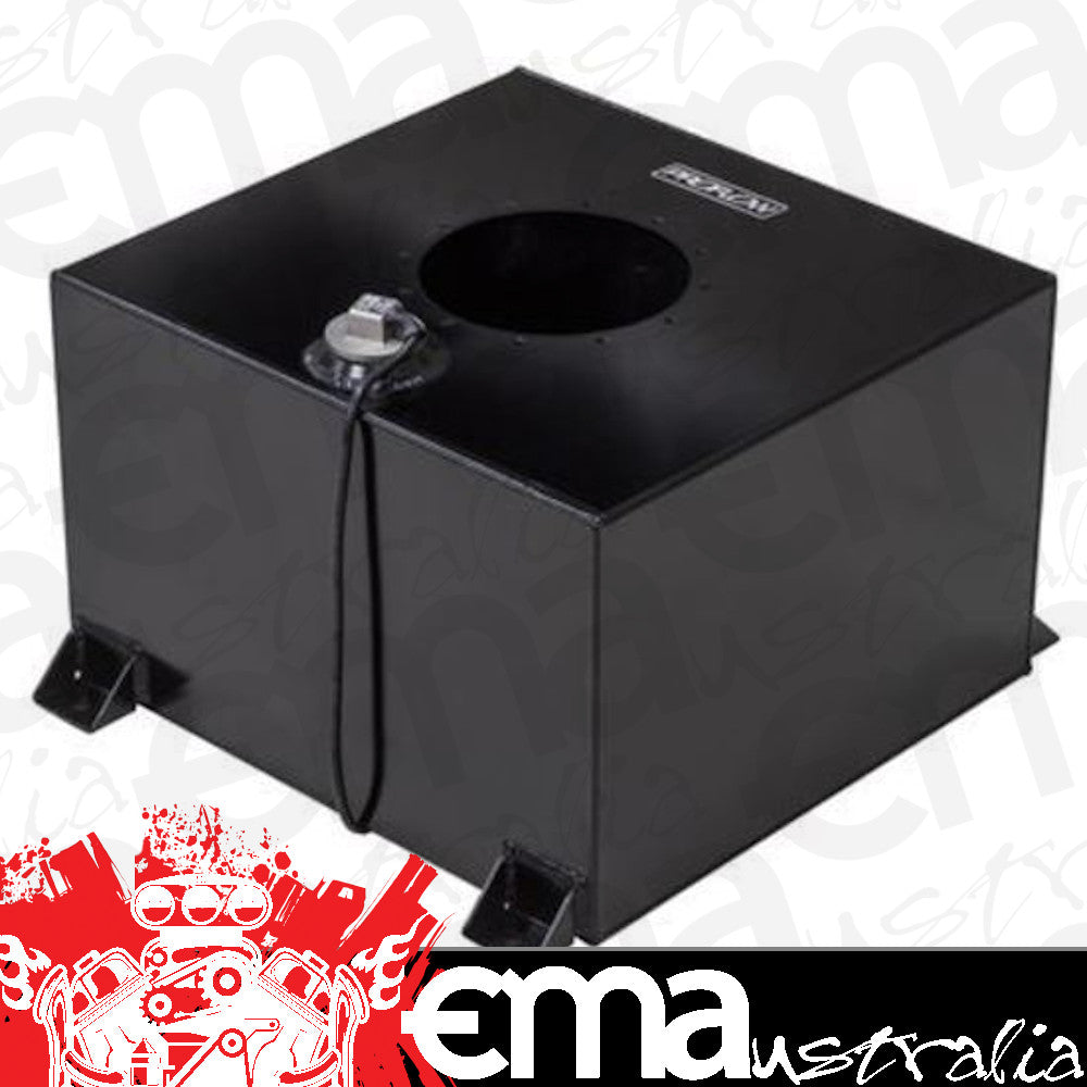 Proflow PFEFC8010 Fuel Cell EFI Baffled Tank 10G 38L Aluminium Black 410 x 380 x 260mm With Sender Each