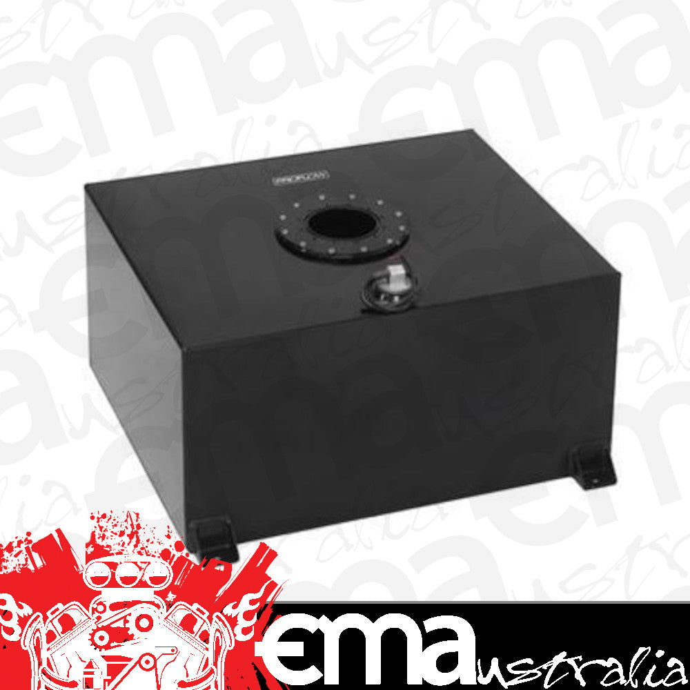 Proflow PFEFC8020 Fuel Cell EFI Baffled Tank 20G 78L Aluminium Black 620 x 510 x 260mm With Sender Each