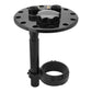 Proflow PFEFCA002 Single Fuel Pump Hanger Mounts 1 60mm Bosch 044 Fuel Pump 120.5mm PCD Billet Aluminium Black Anodised
