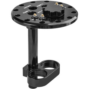 Proflow PFEFCA003 Dual Fuel Pump Hanger Mounts 39mm Fuel Pumps 120.5mm PCD Billet Aluminium Black Anodised