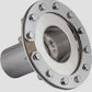 Proflow PFEFCA005P Fuel Filler Neck Aluminium Polished Straight 2 " Diameter 12-Bolt Flange Each