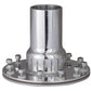 Proflow PFEFCA005P Fuel Filler Neck Aluminium Polished Straight 2 " Diameter 12-Bolt Flange Each