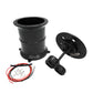 Proflow PFEFCA020BK-WAL1 Surge Tank Kit With Dual Walbro 460 LPH Fuel Pumps EFI 2.5L Billet Aluminium Black Anodised