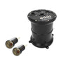 Proflow PFEFCA020BK-WAL1 Surge Tank Kit With Dual Walbro 460 LPH Fuel Pumps EFI 2.5L Billet Aluminium Black Anodised