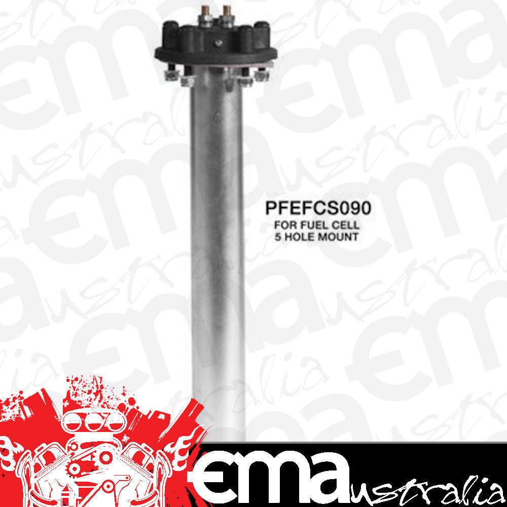 Proflow PFEFCS090 Gauge Sender Unit 0 - 90 Ohm Fuel Cell 5 Hole Mount 260mm Tall