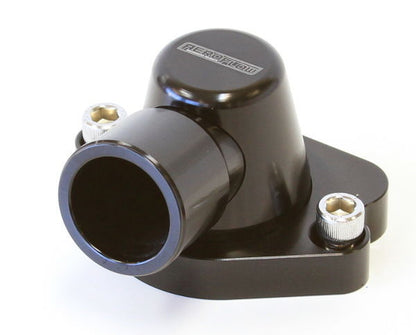 Aeroflow AF64-2056BLK 253 308 Holden Thermostat Housing Black No Heater Swivel