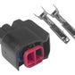 Proflow PFEFI-002 Fuel Injector Wiring Plug Us Car /EV6 Connector Include Terminals & Seals