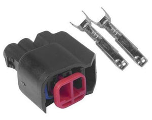 Proflow PFEFI-002 Fuel Injector Wiring Plug Us Car /EV6 Connector Include Terminals & Seals
