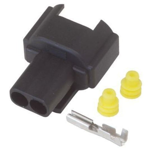 Proflow PFEFI-004 Fuel Injector Wiring Plug Denso Dual Slot Include Terminals & Seals