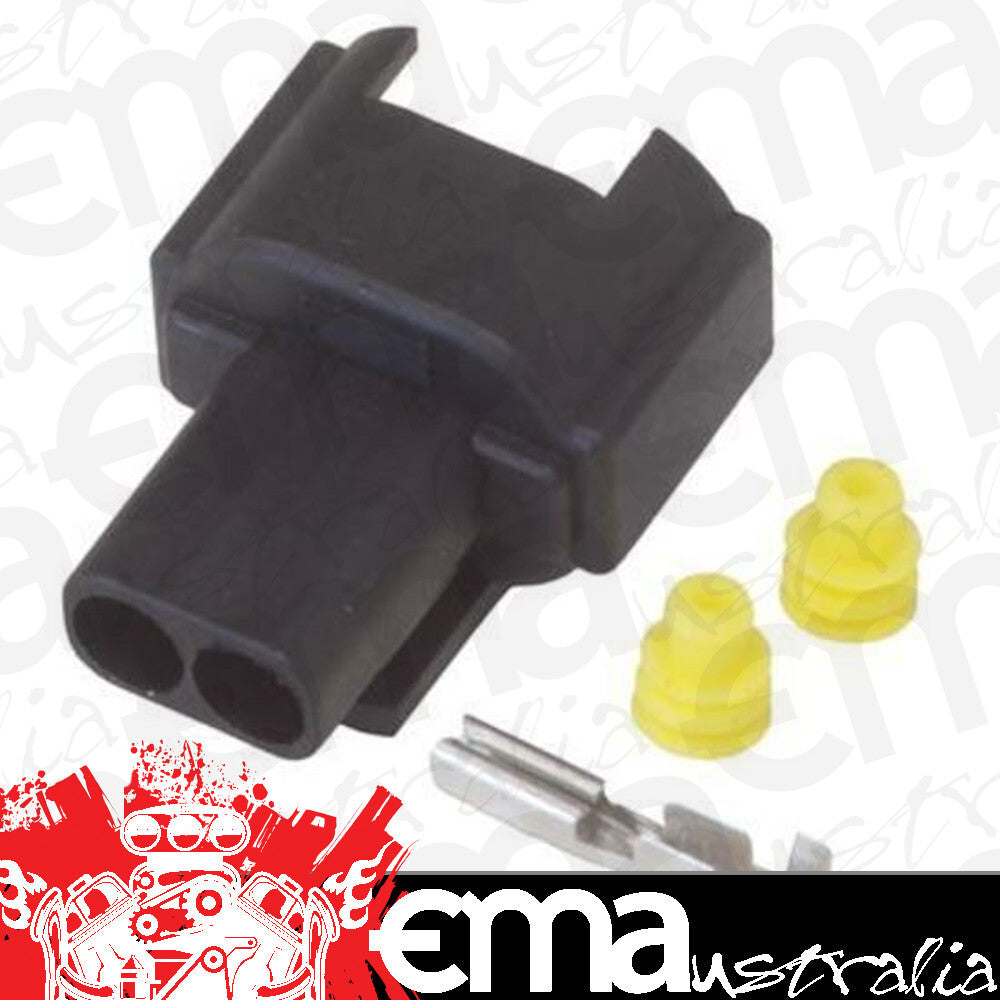 Proflow PFEFI-004 Fuel Injector Wiring Plug Denso Dual Slot Include Terminals & Seals