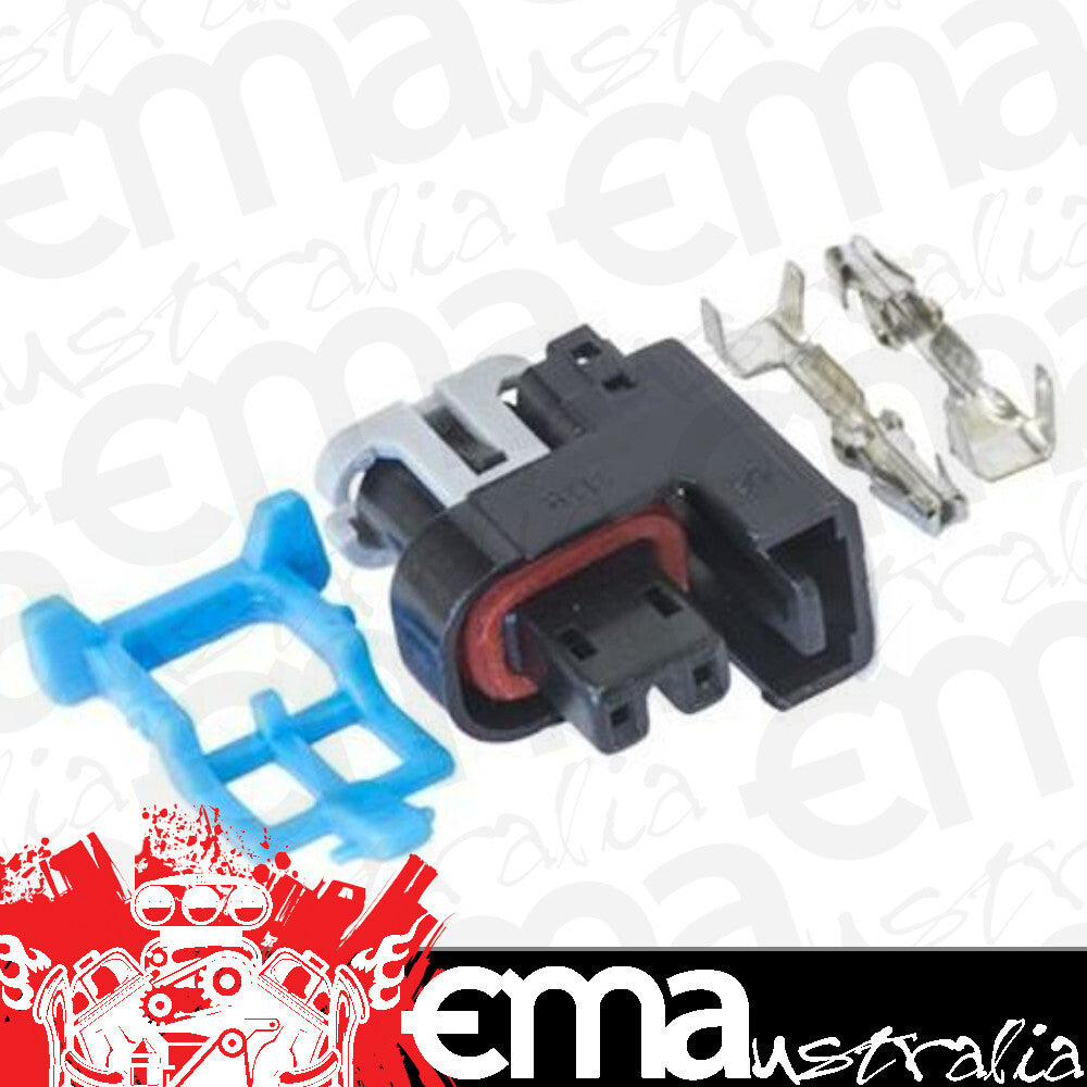 Proflow PFEFI-006 Fuel Injector Wiring Plug Mini Delphi & Packard w/Terminals & Seals