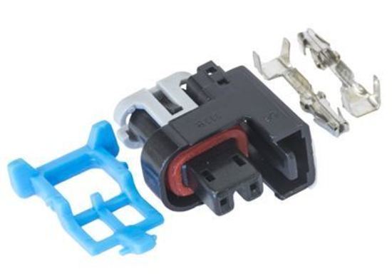 Proflow PFEFI-006 Fuel Injector Wiring Plug Mini Delphi & Packard w/Terminals & Seals