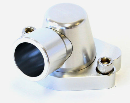 Aeroflow AF64-2056S 253 308 Holden Thermostat Housing Silver No Heater Swive