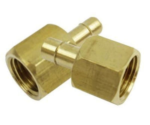 Proflow PFEFLQR078 Fuel Line Connectors Metric Fuel Hose End Adapts 3/8" Nylon to M16 x 1.5