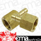 Proflow PFEFLQR079 Fuel Line Connectors Metric Fuel Hose End Adapts 5/16" Nylon to M14 x 1.6