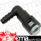 Proflow PFEFLQR081 Fuel Line Connectors Nylon 5/16" Female QR 90 Degree to 5/16" (8mm) Barb Each