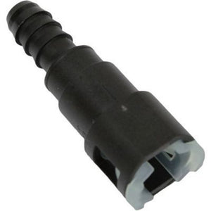 Proflow PFEFLQR082 Fuel Line Connectors Nylon 3/8" Female QR Straight to 3/8" (10mm) Barb Each