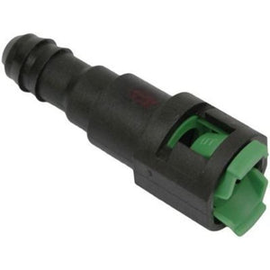 Proflow PFEFLQR084 Fuel Line Connectors Nylon 5/16" Female QR Straight to 3/8" (10mm) Barb Each