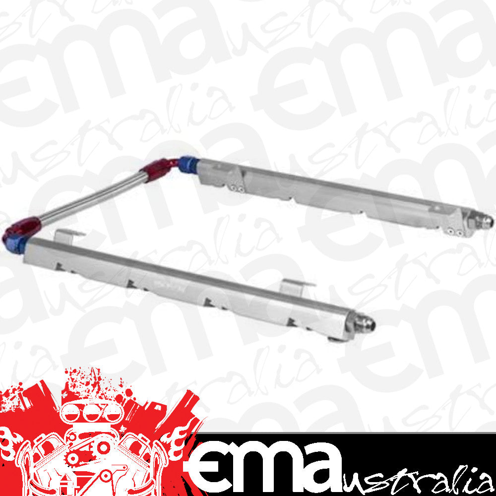 Holden Commodore 5L EFI Fuel Rail Kit Chrome Flow Series 2