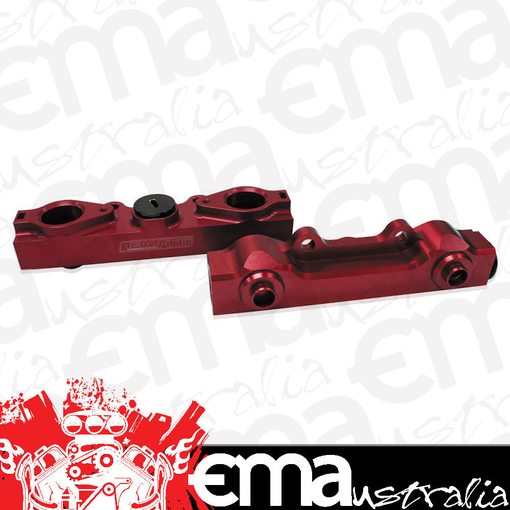 Aeroflow AF64-2057R for Subaru Ej25 Red Fuel Rail Kit Sti Side Feed