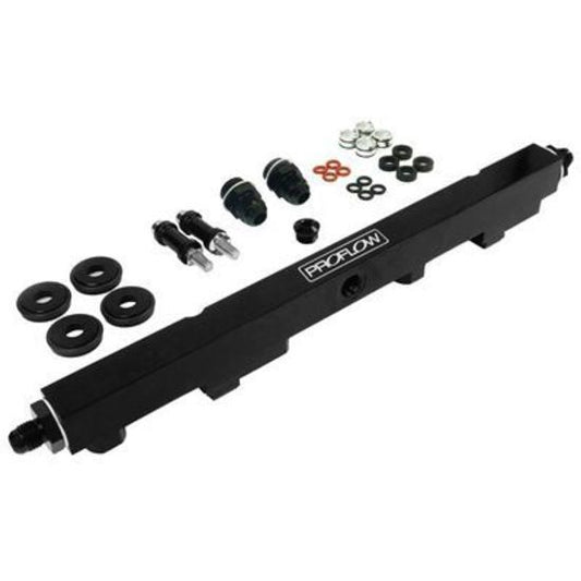 Proflow PFEFRKSR20BK Fuel Rails Kit Billet Aluminium Anodised Black For Nissan SR20