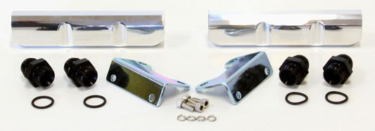 Aeroflow Performance Products AF64-2058P Polished for Subaru Ej20 Fuel Railkit. Top Feed