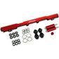 Proflow PFEFRKTOY2JZR Fuel Rails Kit Billet Aluminium Anodised Red For Toyota 2JZ
