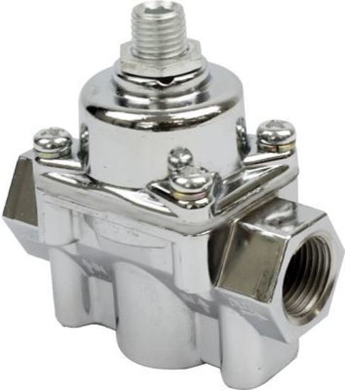 Proflow PFEFS12803 Fuel Pressure Regulator Black Aluminium 4.5-9 PSI Universal Each