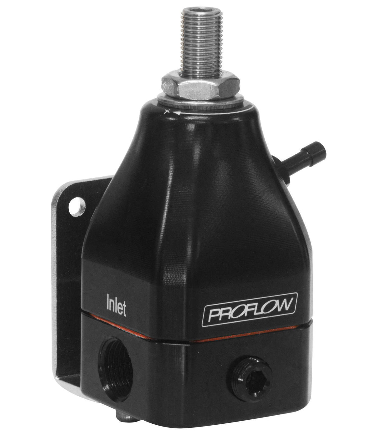 Proflow PFEFS13130 Fuel Pressure Regulator EFI Pro Compact 30-70 PSI 3-Port -06AN Billet Aluminium Universal