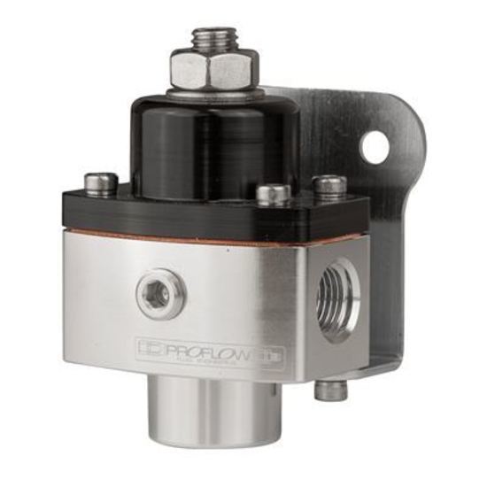 Proflow PFEFS13216 Carburettor Fuel Pressure Regulator 2 Port Adjustable -06