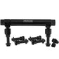 Proflow PFEFS14201 Fuel Log Billet Aluminium Black Adjustable -10 AN Inlet 7/8-20 " Outlets Holley 4150 4500