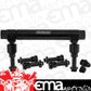 Proflow PFEFS14201 Fuel Log Billet Aluminium Black Adjustable -10 AN Inlet 7/8-20 " Outlets Holley 4150 4500
